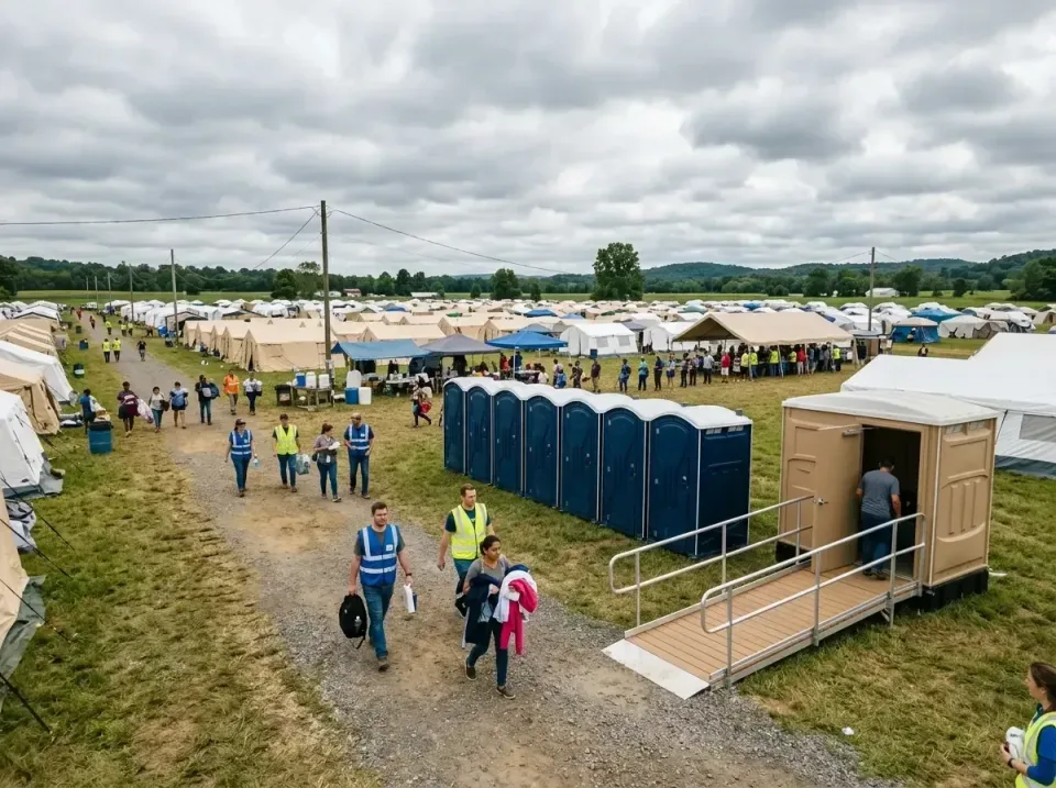 disaster-relief-camp-restrooms-010 — frequently asked questions, Dumpster & Portable Bathrooms Rental in Cody, WY